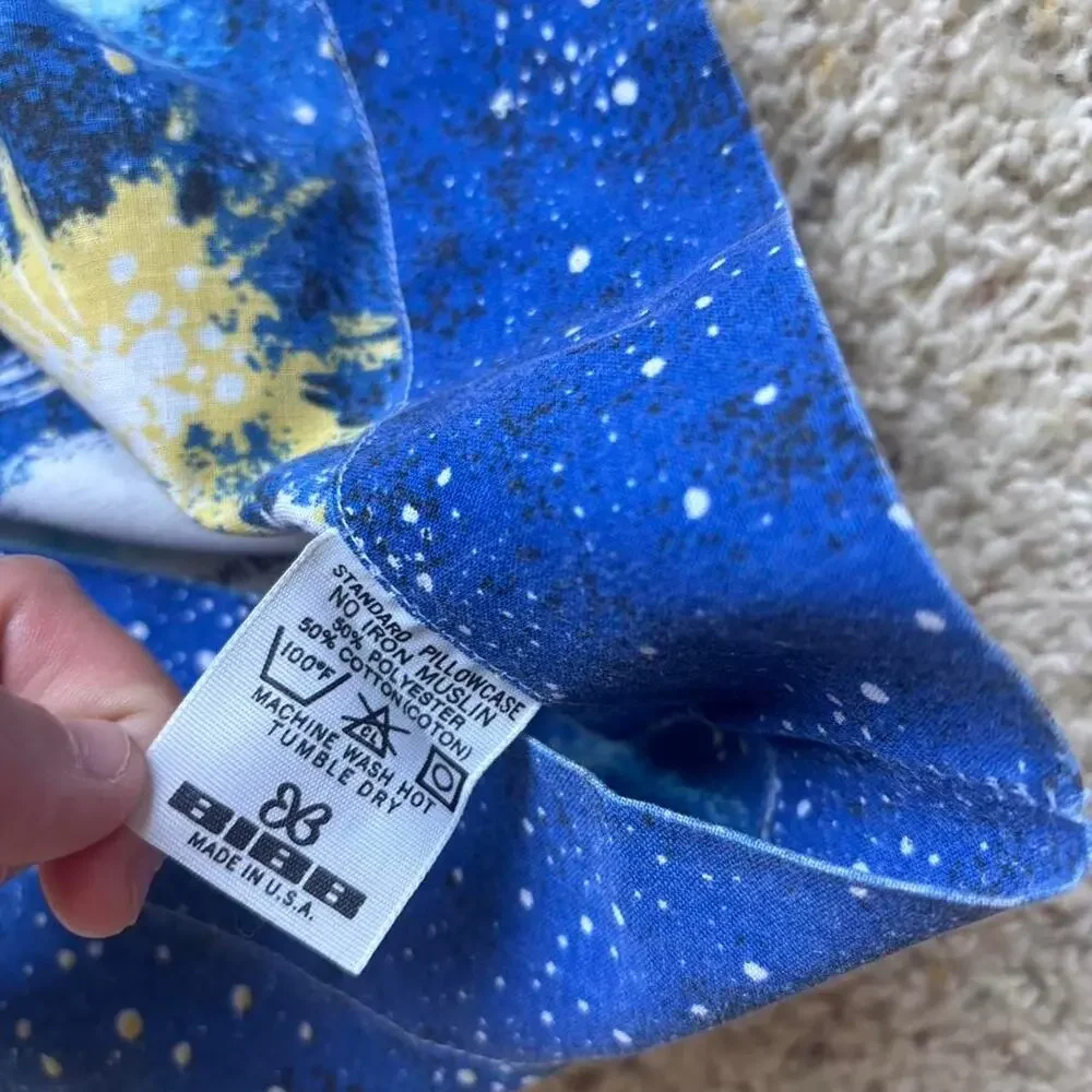 Vintage superman pillow case